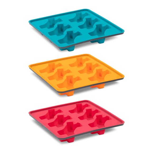 6 bone shaped popsicle molds for your dog.  