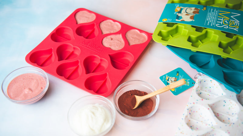 Yogurt & Beet Hearts