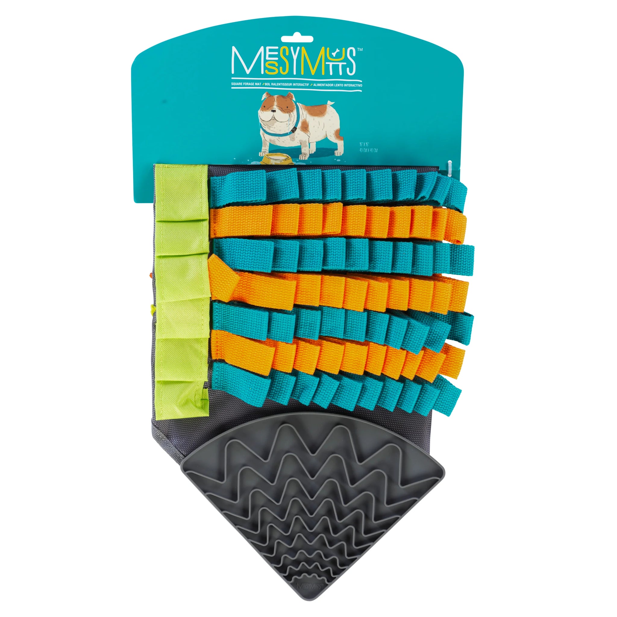 Square Forage Mat | Snuffle Mat | Lick Mat | Dog Enrichment
