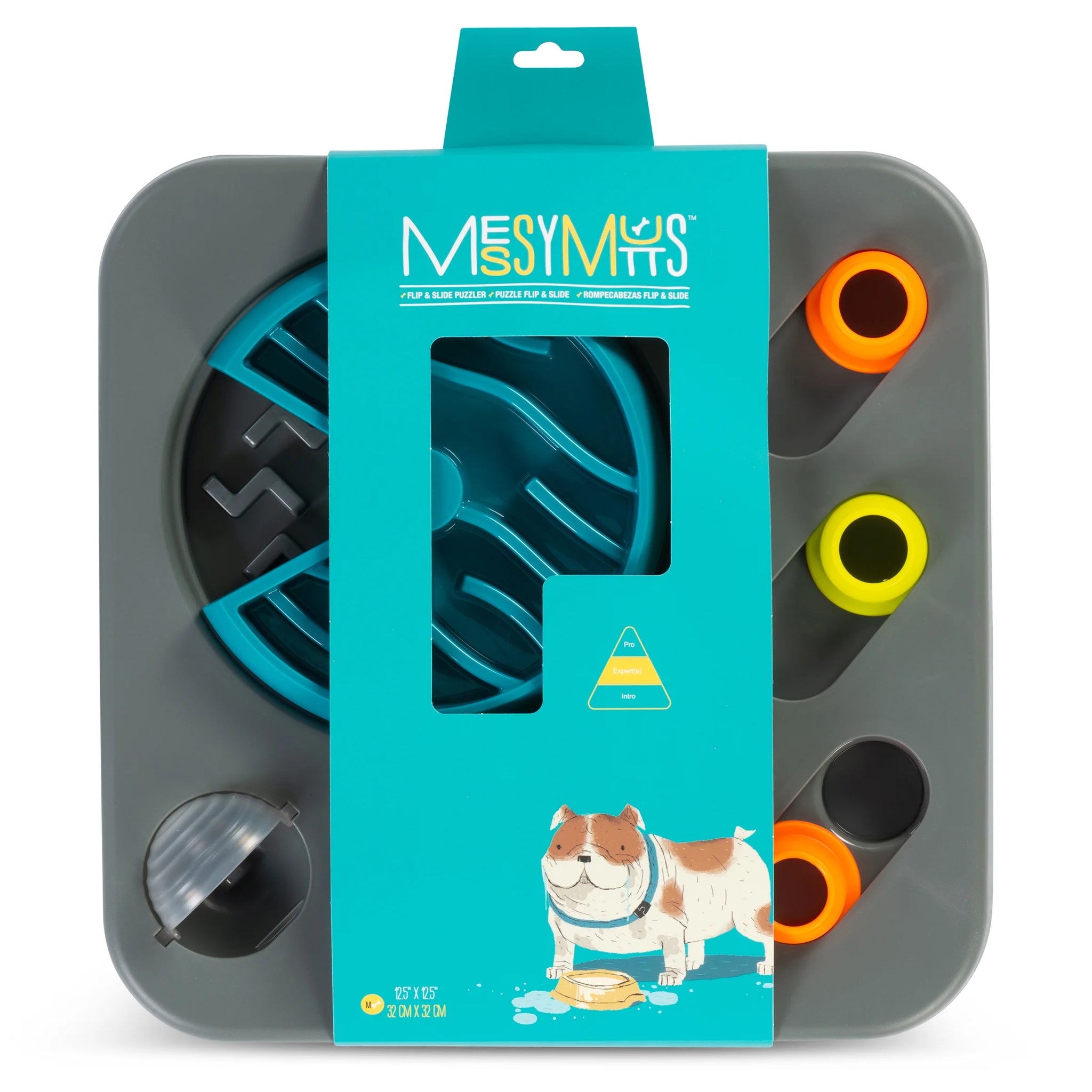 Messy Mutts Flip'n Slide Puzzler, Medium Puzzle, 12.5
