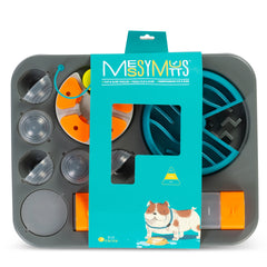 Large Messy Mutts dog puzzle in packaging. 