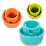 Interactive dog feeder or toy! Suff it with raw dog food or treats to engage your furry friend..