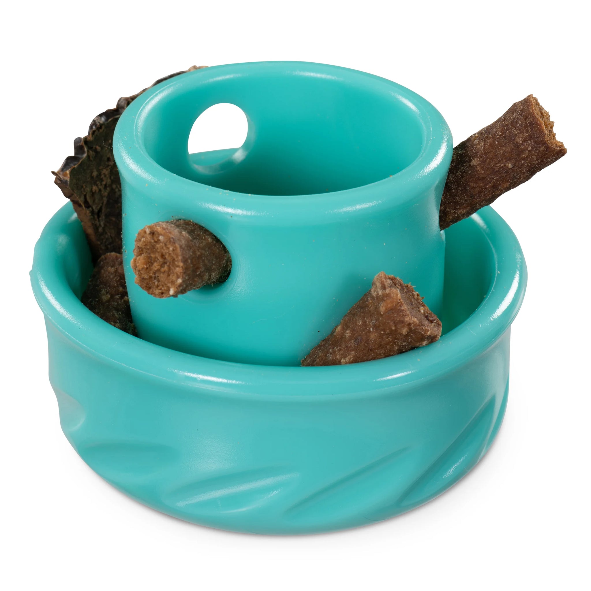 Messy Mutts Puzzle 'n Play Mushroom Dog Toy - Interactive Treat Dispenser For Mental Stimulation