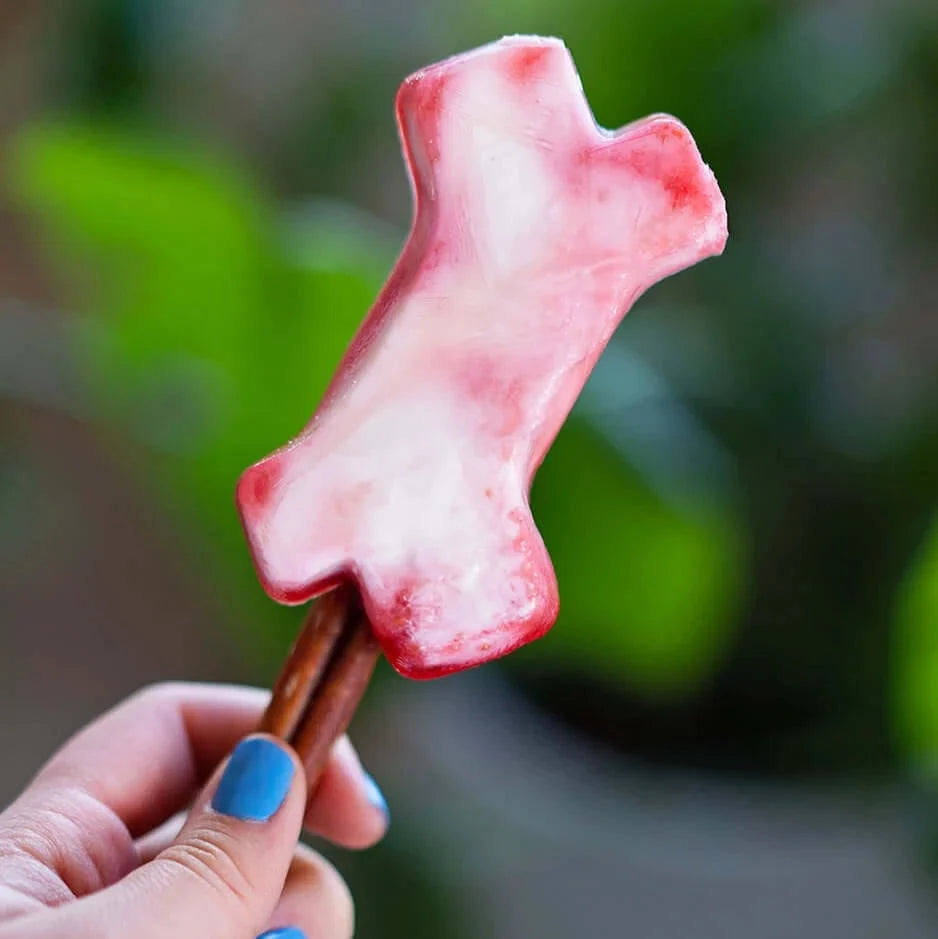 Blueberry Kefir Pops