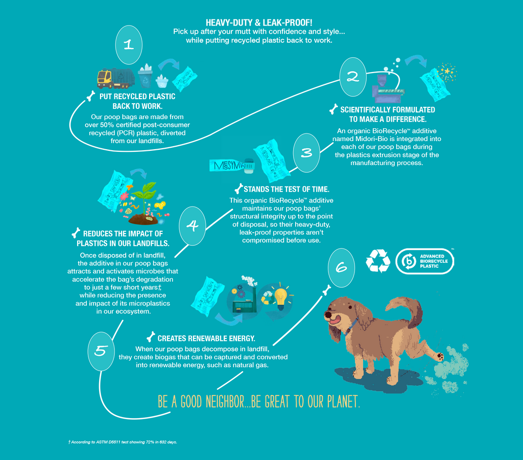 Processed Poop Dog Poop Bags & Waste Management | Messy Mutts – MessyMutts