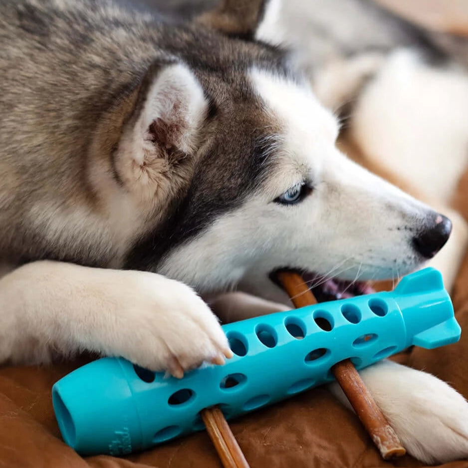 Totally Pooched Stuff n Chew Bully and Chew Stick Treat Holder