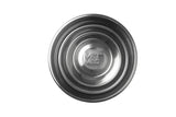 Medium, large, extra large replacement stainless steel dog bowls. 
