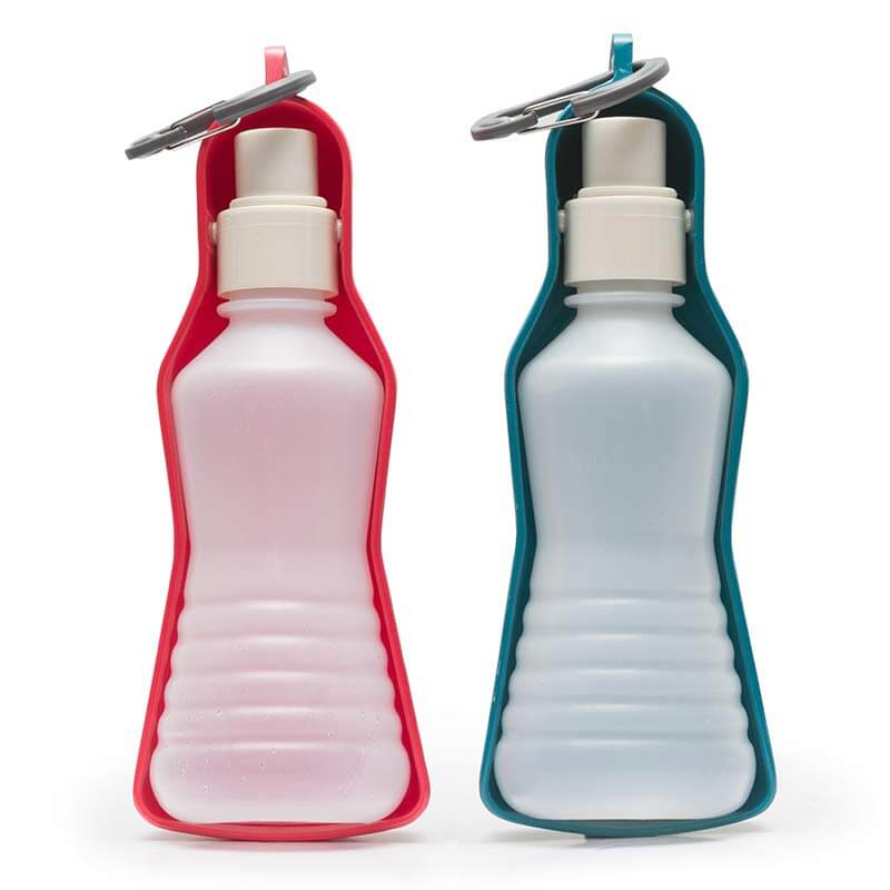 Plastic Dog Water Dispenser Travel Dog Water Bottle Messy