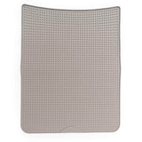 Grey cat litter mat.  Our best seller cat litter mat.  Silicone naturally attracts dust. 