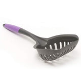 Cat food scoop for that large mess. Easy to use scoop.