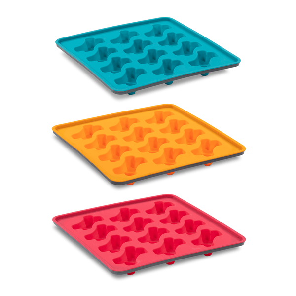 Framed "Spill Resistant" Silicone Dog Treat Mold,  9.5" x 9.5"