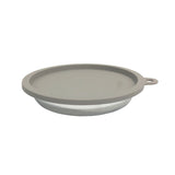 Replacement stainless steel cat bowl with air tight lid shown.  Dishwasher safe.