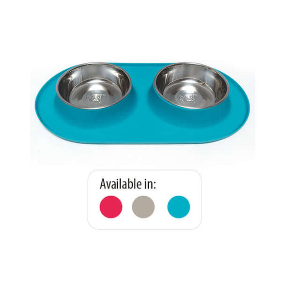 Large double dog feeder.  3 cups per bowl. 