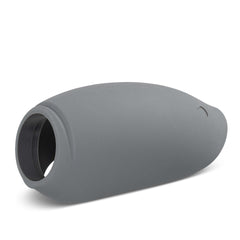 Grey silicone replacement for dog water bottle bowl. 