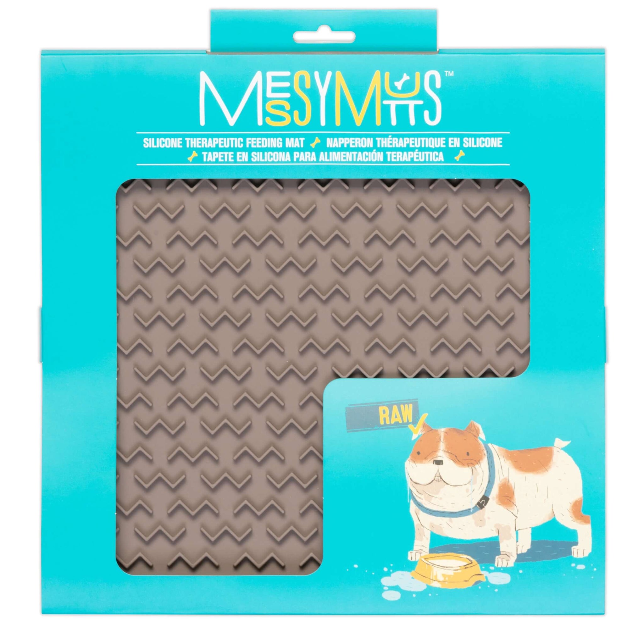 Messy Mutts Silicone Therapeutic Dog Lick Mat Messy Mutts Silicone Therapeutic Dog Lick Mat