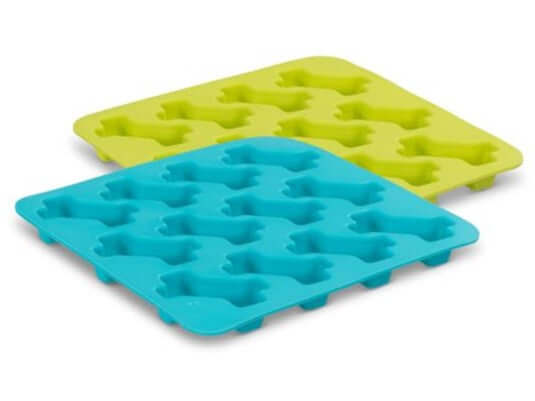 Mud Bay, Buy Messy Mutts Bake & Freeze Silicone Dog Treat Maker, Bones,  Blue & Green, 2-Pack for USD 16.99