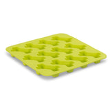 Green silicone dog treat maker.  1 ounce treat size for portion control.  