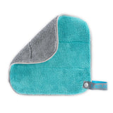 Double sided small dog towel for those on the go messes.  A great dog paw cleaner.