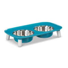 3 inch height all parts of the double dog diner are dishwasher safe.
