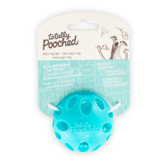 Durable dog ball.  Great for fetch, bouncing or chasing while swimming. 