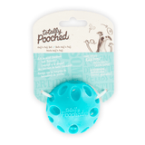 Durable dog ball.  Great for fetch, bouncing or chasing while swimming. 