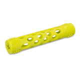 Green stick dog toy that floats and is also great for chasing and playing.    