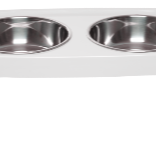 Elevated best sale dog diner