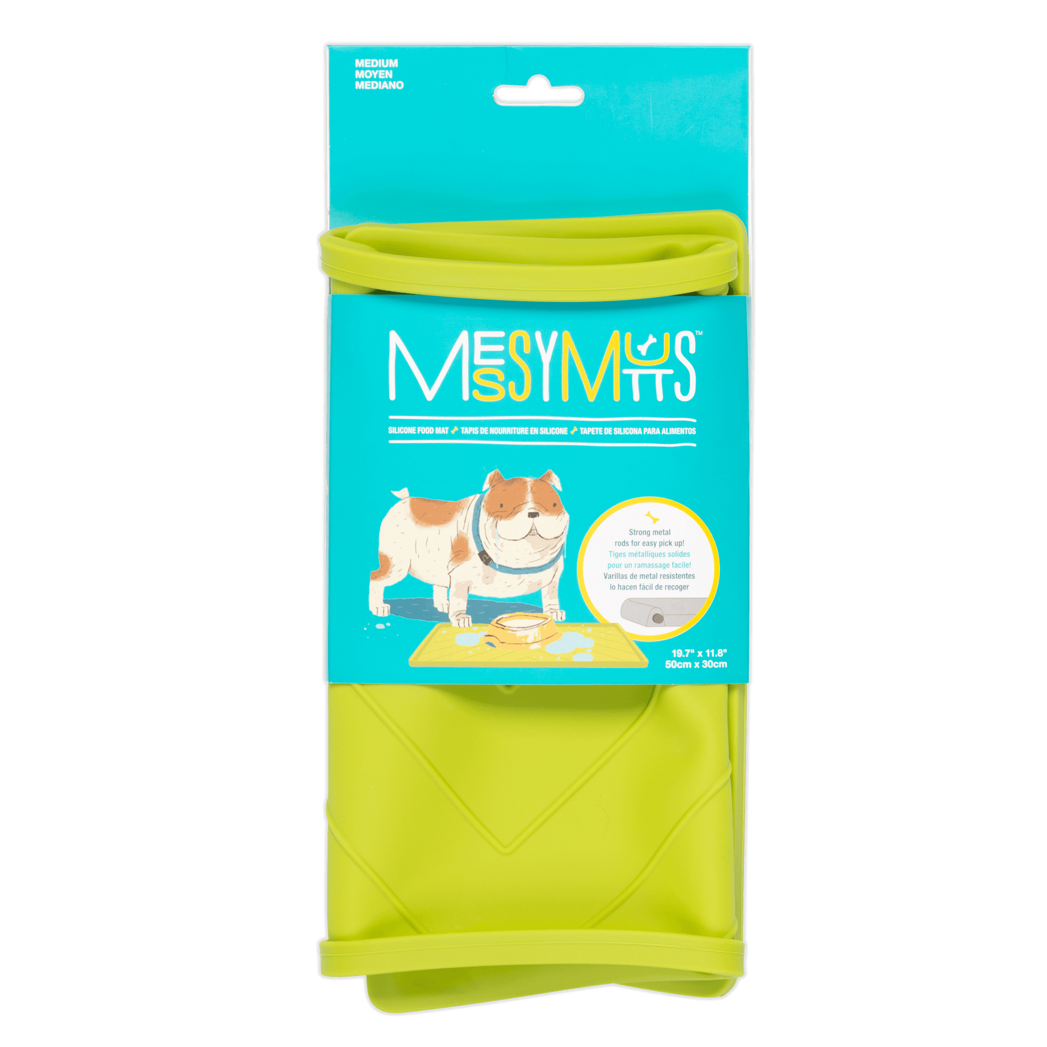 Pet Bowls and Silicone Feeding Mat Set