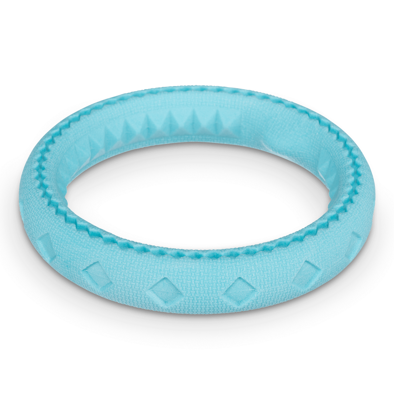 Totally Pooched Chew n Tug Ring Foam Rubber Dog Toy 6.5